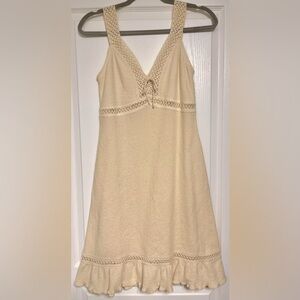 Handmade cotton knee length dress Size Small